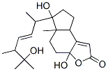 3a,4,5,5a,6,7,8,8a-Octahydro-3a,6-dihydroxy-6-(5-hydroxy-1,4,5-trimethyl-2-hexenyl)-5a-methyl-2H-indeno[5,4-b]furan-2-one CAS#: 105072-28-4