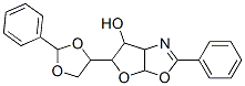3a,5,6,6a-Tetrahydro-2-phenyl-5-(2-phenyl-1,3-dioxolan-4-yl)furo[3,2-d]oxazol-6-ol CAS#: 23626-69-9