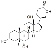 (3a,5b,6a,12a)-3,6,12-trihydroxy-Cholan-24-oic acid CAS#: 21066-18-2