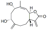 (3aS,7R,9S,10E,11aR)-3a,4,5,6,7,8,9,11a-Octahydro-7,9-dihydroxy-10-methyl-3,6-bis(methylene)cyclodeca[b]furan-2(3H)-one CAS#: 28148-84-7