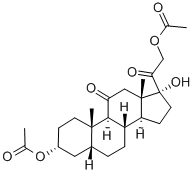 3alpha,17,21-trihydroxy-5beta-pregnane-11,20-dione 3,21-di(acetate) CAS#: 28439-40-9