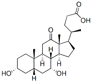 3alpha,7alpha-dihydroxy-12-oxo-5beta-cholan-24-oic acid CAS#: 2458-08-4