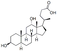 3b,12a-Dihydroxy-5a-cholanoic acid CAS#: 2569-04-2