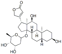 3beta,12beta,14-trihydroxy-5beta-card-20(22)-enolide, monodigitoxoside CAS#: 28553-21-1