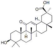 (3beta,20alpha)-3-hydroxy-11-oxoolean-12-en-29-oic acid CAS#: 10379-72-3