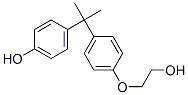 4-[1-[4-(2-Hydroxyethoxy)phenyl]-1-methylethyl]phenol CAS#: 2065-16-9