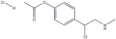 4-[1-Chloro-2-(methylamino)ethyl]phenyl Acetate Hydrochloride CAS#: 14593-25-0