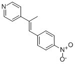 4-[1-METHYL-2-(4-NITROPHENYL)VINYL]PYRIDINE CAS#: 18150-20-4