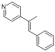 4-(1-METHYL-2-PHENYLVINYL)PYRIDINE CAS#: 18150-12-4