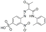 4-[1-[N-(o-Tolyl)carbamoyl]-2-oxopropylazo]-3-nitrobenzenesulfonic acid CAS#: 26901-61-1
