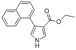 4-(1-NAPHTHALENYL)-1H-PYRROLE-3-CARBOXYLIC ACID ETHYL ESTER CAS#: 226930-26-3