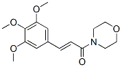 4-[1-Oxo-3-(3,4,5-trimethoxyphenyl)-2-propenyl]morpholine CAS#: 1703-34-0