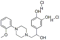 4-[1-hydroxy-2-[4-(2-methoxyphenyl)-1-piperazinyl]ethyl]pyrocatechol dihydrochloride CAS#: 15622-04-5