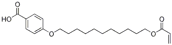 4-(11-Acryloyloxyundecyloxy)benzoic acid CAS#: 106620-90-0