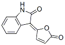 4-(1,2-Dihydro-2-oxo-3H-indol-3-ylidene)-4-hydroxy-2-butenoic acid 1,4-lactone CAS#: 13191-62-3
