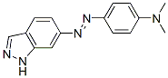 4-(1H-Indazol-6-ylazo)-N,N-dimethylbenzen-1-amine CAS#: 17309-87-4