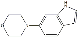 4-(1H-Indol-6-yl)Morpholine CAS#: 245117-18-4
