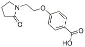 4-[2-(2-OXO-PYRROLIDIN-1-YL)-ETHOXY]-BENZOIC ACID CAS#: 215656-70-5