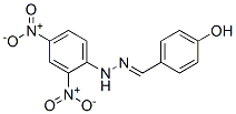 4-[2-(2,4-Dinitrophenyl)hydrazonomethyl]phenol CAS#: 1160-78-7