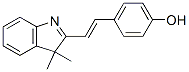 4-[2-(3,3-Dimethyl-3H-indol-2-yl)ethenyl]phenol CAS#: 1980-93-4