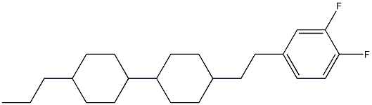 4'-[2-(3,4-Difluoro-phenyl)-ethyl]-4-propyl-bicyclohexyl CAS#: 107215-66-7