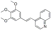4-[2-(3,4,5-trimethoxyphenyl)ethenyl]quinoline CAS#: 2859-98-5