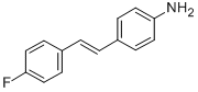 4-[2-(4-Fluorophenyl)ethenyl]aniline CAS#: 10010-36-3