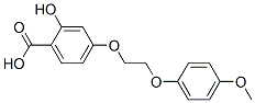 4-[2-(4-Methoxyphenoxy)ethoxy]salicylic acid CAS#: 110689-83-3