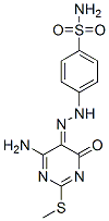 4-[2-(4-amino-2-methylsulfanyl-6-oxo-pyrimidin-5-ylidene)hydrazinyl]benzenesulfonamide CAS#: 17174-57-1