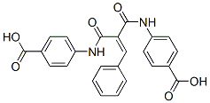4-[[2-[(4-carboxyphenyl)carbamoyl]-3-phenyl-prop-2-enoyl]amino]benzoic acid CAS#: 100093-39-8
