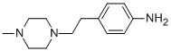 4-[2-(4-methylpiperazin-1-yl)ethyl]aniline CAS#: 262368-48-9