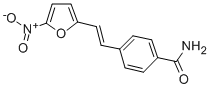 4-(2-(5-NITRO-2-FURANYL)ETHENYL)BENZAMIDE CAS#: 1553-59-9