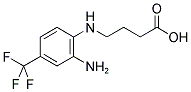 4-[2-AMINO-4-(TRIFLUOROMETHYL)ANILINO]BUTANOIC ACID CAS#: 106484-67-7