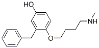 4-(2-Benzyl-4-hydroxy)phenoxy-N-methylbutylamine CAS#: 101686-64-0