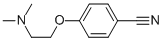 4-[2-(DIMETHYLAMINO)ETHOXY]BENZONITRILE CAS#: 24197-95-3