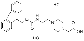 4-[2-(FMOC-AMINO)ETHYL]-1-PIPERAZINEACETIC ACID DIHYDROCHLORIDE CAS#: 204320-65-0