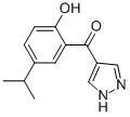 4-(2-HYDROXY-5-ISOPROPYLBENZOYL)PYRAZOLE CAS#: 288844-41-7