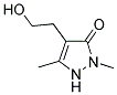 4-(2-HYDROXYETHYL)-2,5-DIMETHYL-1,2-DIHYDRO-3H-PYRAZOL-3-ONE CAS#: 258281-02-6