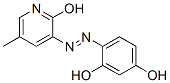 4-[(2-Hydroxy-5-methyl-3-pyridyl)azo]resorcinol CAS#: 21269-88-5