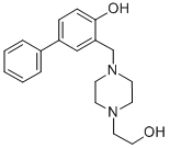 4-(2-Hydroxy-5-phenylbenzyl)-1-piperazineethanol CAS#: 106609-35-2