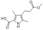 4-(2-METHOXYCARBONYL-ETHYL)-3,5-DIMETHYL-1H-PYRROLE-2-CARBOXYLIC ACID CAS#: 13219-76-6