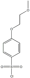 4-(2-METHOXYETHOXY)BENZENESULFONYL CHLORIDE CAS#: 204072-53-7