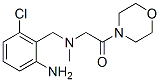 4-[[[(2-amino-6-chlorophenyl)methyl]methylamino]acetyl]morpholine CAS#: 18053-44-6