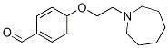 4-[2-(azepan-1-yl)ethoxy]benzaldehyde CAS#: 223251-09-0