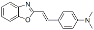4-(2-benzooxazol-2-ylethenyl)-N,N-dimethyl-aniline CAS#: 24675-13-6