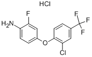 4-[2-chloro-4-(trifluoromethyl)phenoxy]-2-fluoroaniline hydrochloride CAS#: 113674-95-6