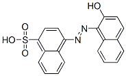 4-[(2-hydroxy-1-naphthyl)azo]naphthalenesulphonic acid CAS#: 18268-54-7