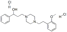 4-(2-methoxyphenethyl)-alpha-phenylpiperazine-1-propanol dihydrochloride CAS#: 27588-43-8