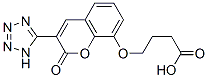 4-(2-oxo-3-(1H-tetrazol-5-yl)-2H-chromen-8-yloxy)butyric acid CAS#: 103876-49-9