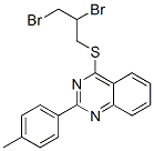 4-[(2,3-Dibromopropyl)sulfanyl]-2-(4-methylphenyl)quinazoline CAS#: 105251-07-8